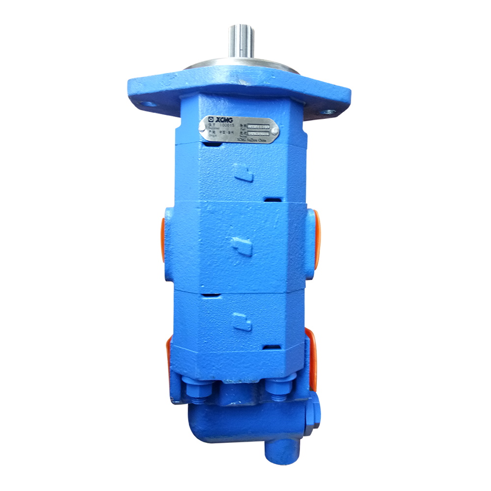 HUATENG TECH Motor Grader Spare Parts Hydraulic Double Pump 803011197 GR180 GR215 Grader Spare Parts
