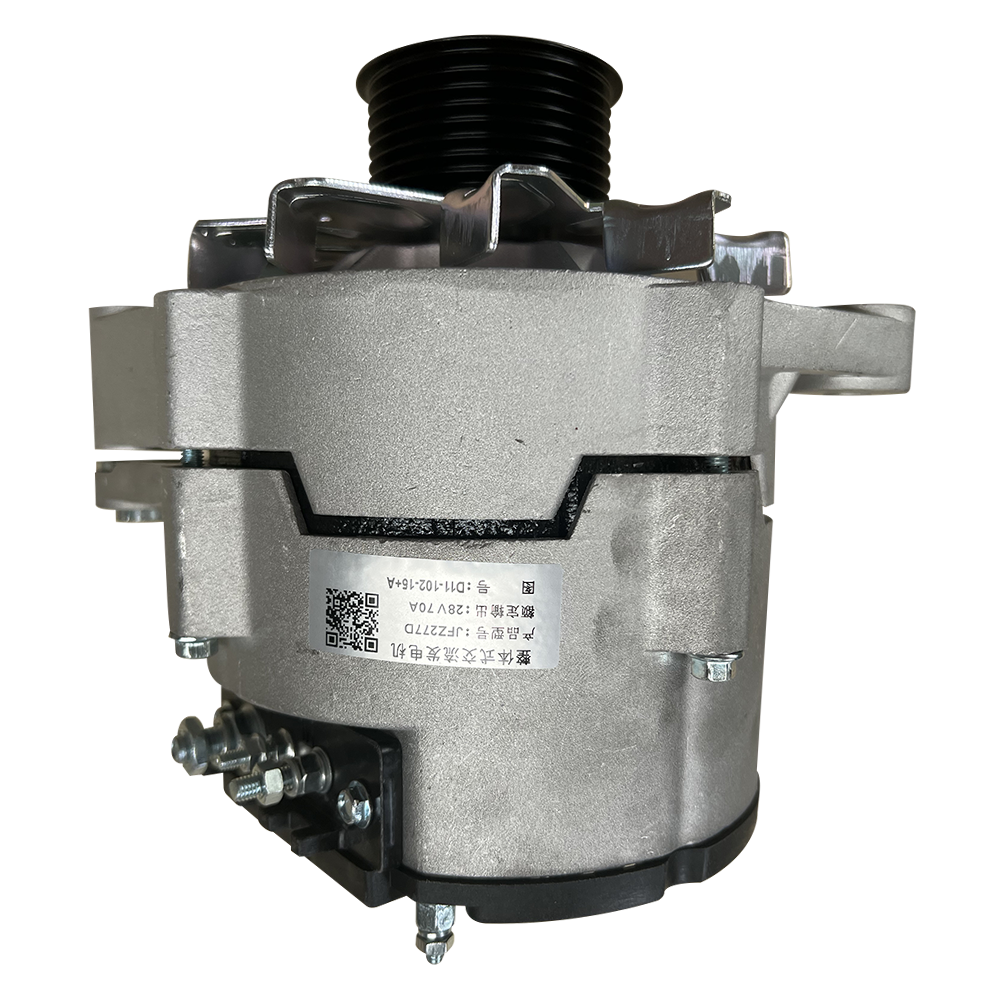 HUATENG TECH 24V 70A DC Alternator JFZ2972VA JFZ277D D1110209C UNTUK SHANG CHAI 6114 MESIN UNTUK SHANG CHAI 6114 XS142J MESIN