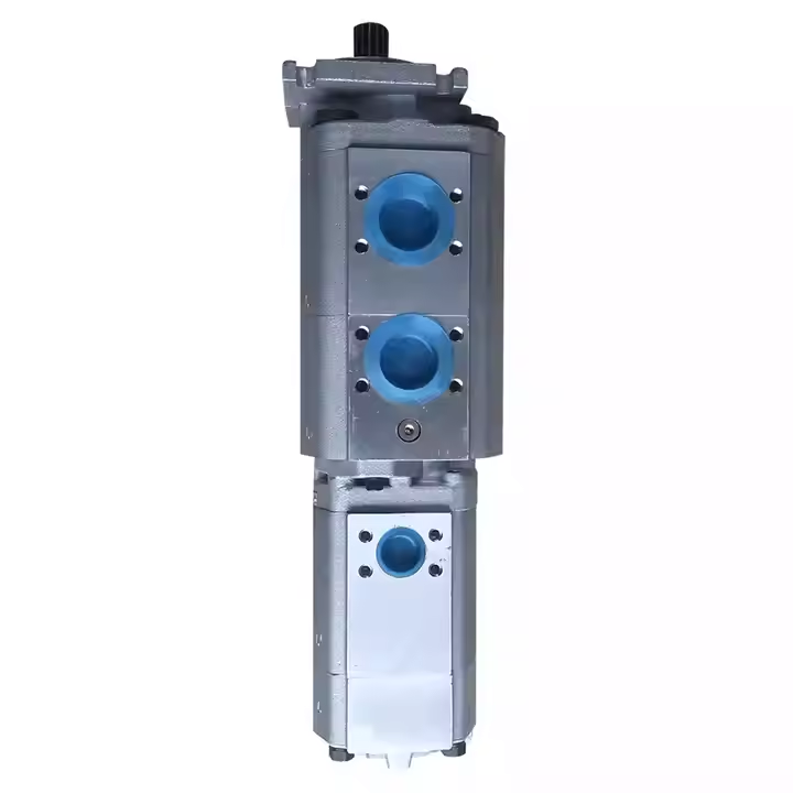 HUATENG TECH Hydraulic Gear Pump 803000260 803000158 CB-KPHR80/80/40/08 for Truck Crane QY50KA QY25KA QY25K-1 QY25K5D QY25K-II 25 50 Ton
