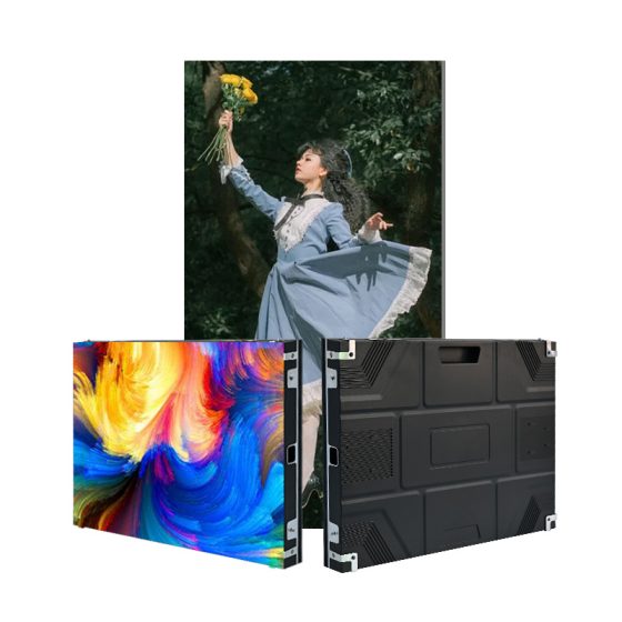 Outdoor LED Fixed Screen P2.5 / P3 / P4 / P4.81 / P5 / P6 / P8 / P10 Die-Cast Aluminum Cabinet - HTT LED