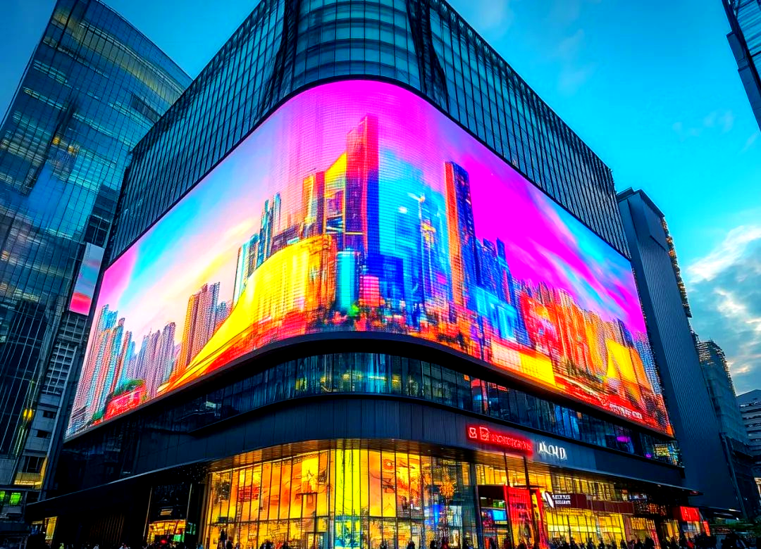 Outdoor LED Display Screen P3.91 P4.81 P6 High Brightness Waterproof Digital Advertising Screen - HTT LED