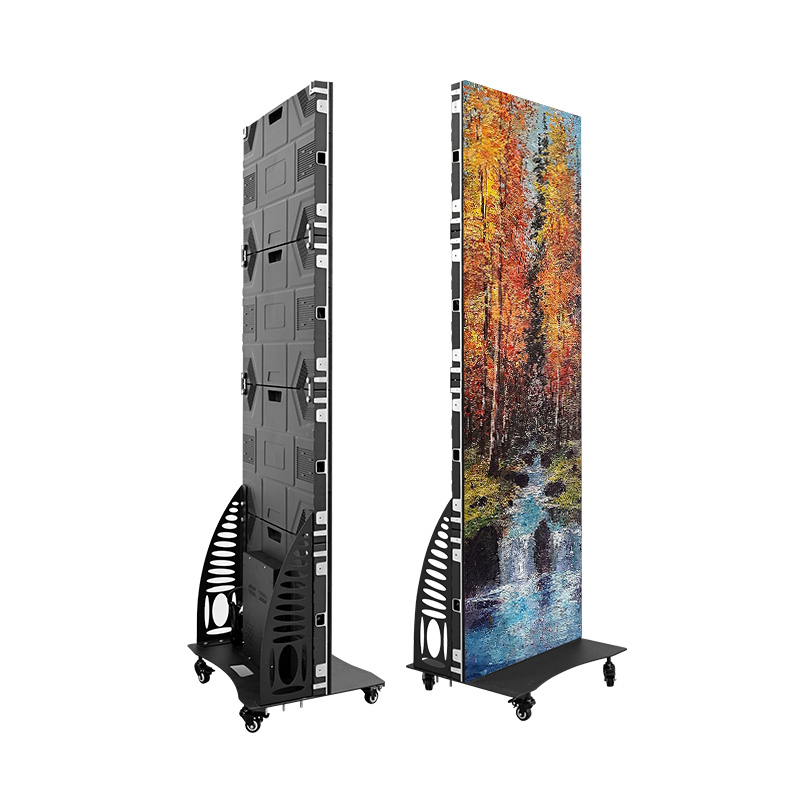 Premium Foldable LED Poster Displays 640×1920 P1.25–P3 | Indoor & Outdoor LED Display | HTT LED