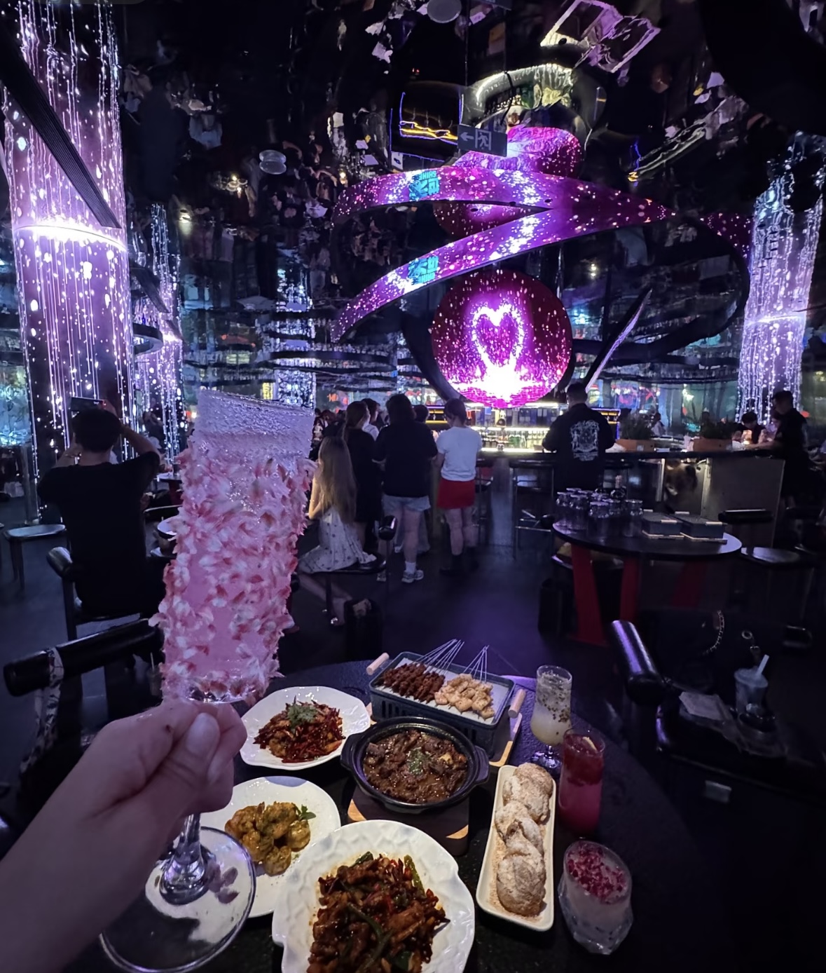 Struggling to Make Your Bar Stand Out? Transparent LED Screens Instantly Upgrade Your Space HTT LED