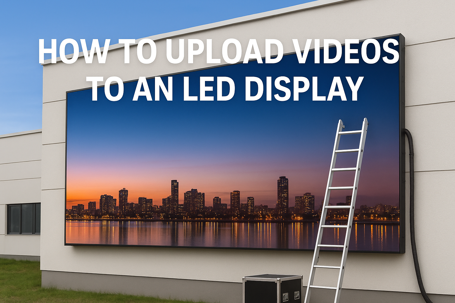 How to Upload Videos to an LED Display (Using Novastar & LED Studio)