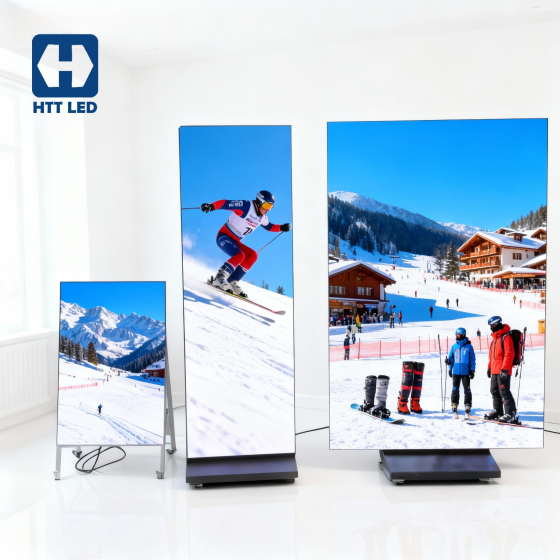 Best LED Poster Display Suppliers for Global Distributors HTT LED Display Screen Manufacturer Supplier in China