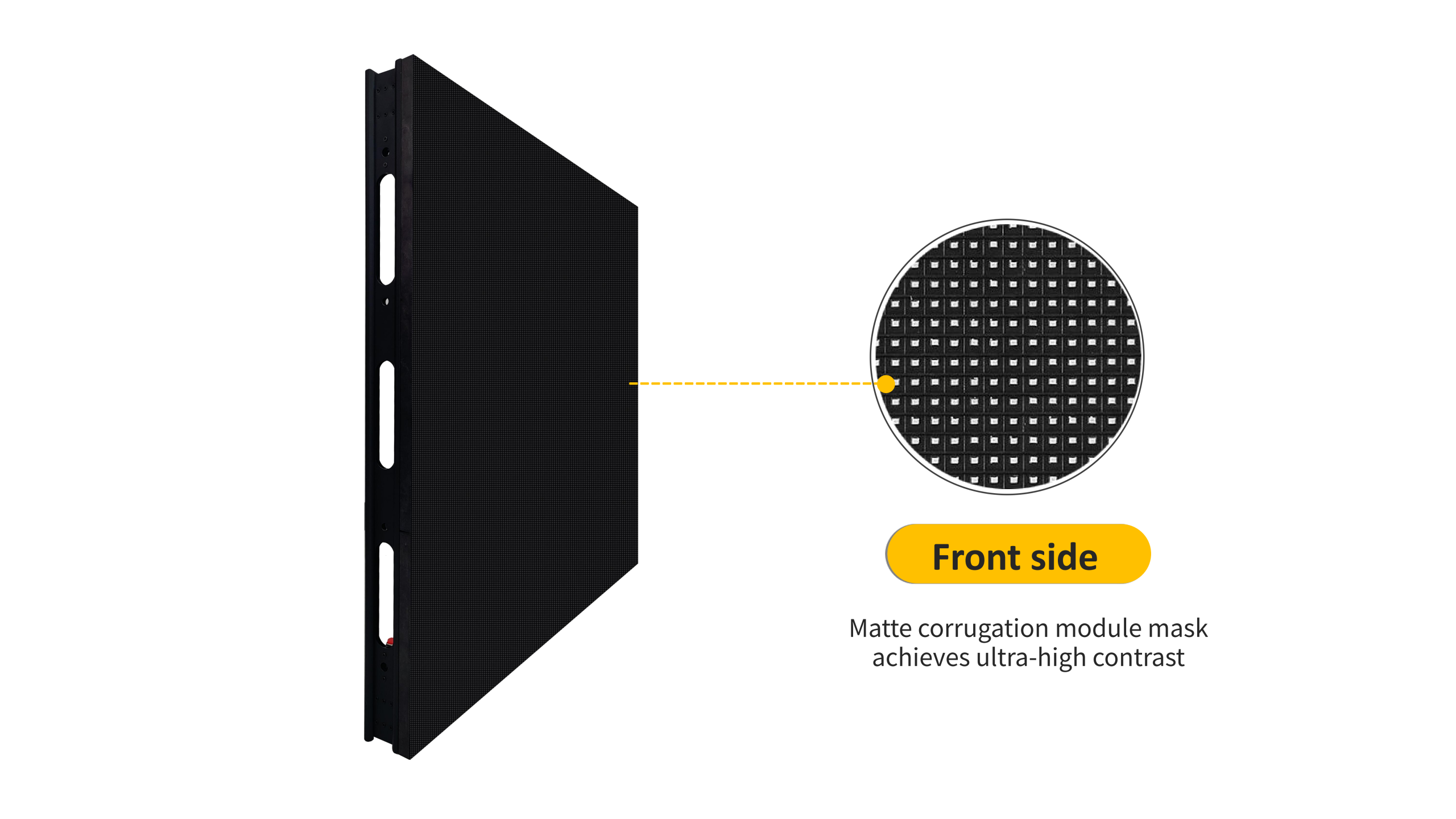 HTT LED 960*960mm Die-cast aluminum Outdoor Fixed LED Display Screen LED Video Manufacturer