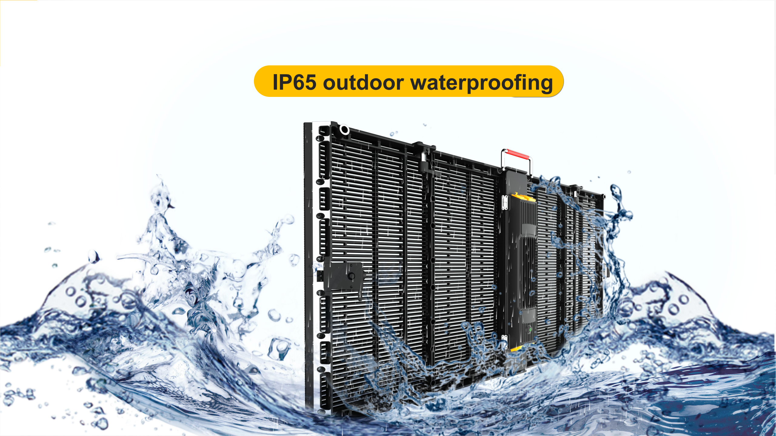 HTT LED P3.91-P7.81 Outdoor Transparent Mesh LED Display Screen Manufacturer