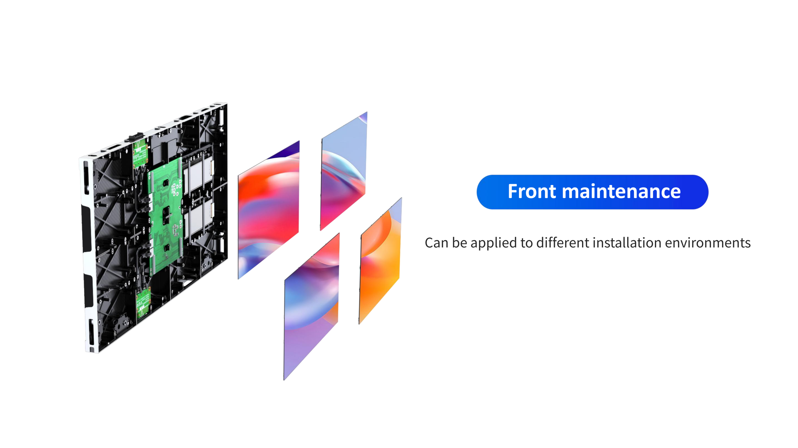HTT LED P0.625 | P0.78 | P0.9375 | P1.25 | P1.5625 | P1.875 COB Indoor Fixed LED Display Screen Manufacturer
