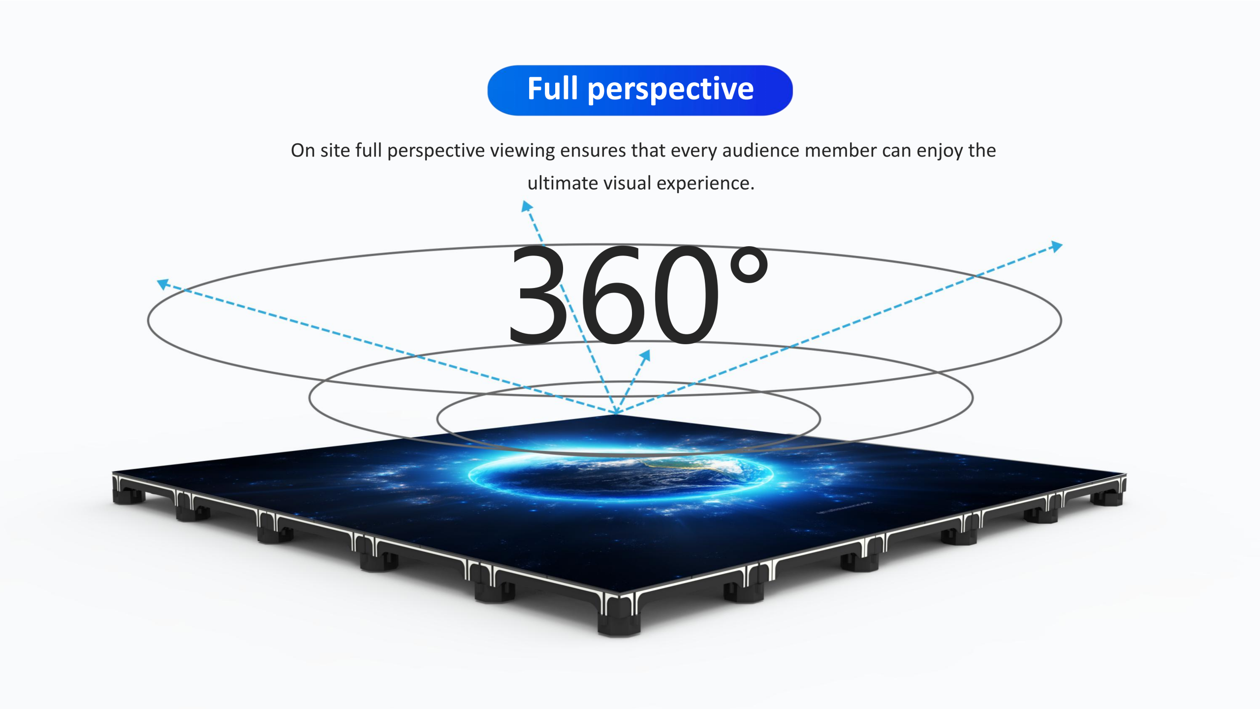 HTT LED Indoor LED Dance Floor Display Screen Manufacturer Factory