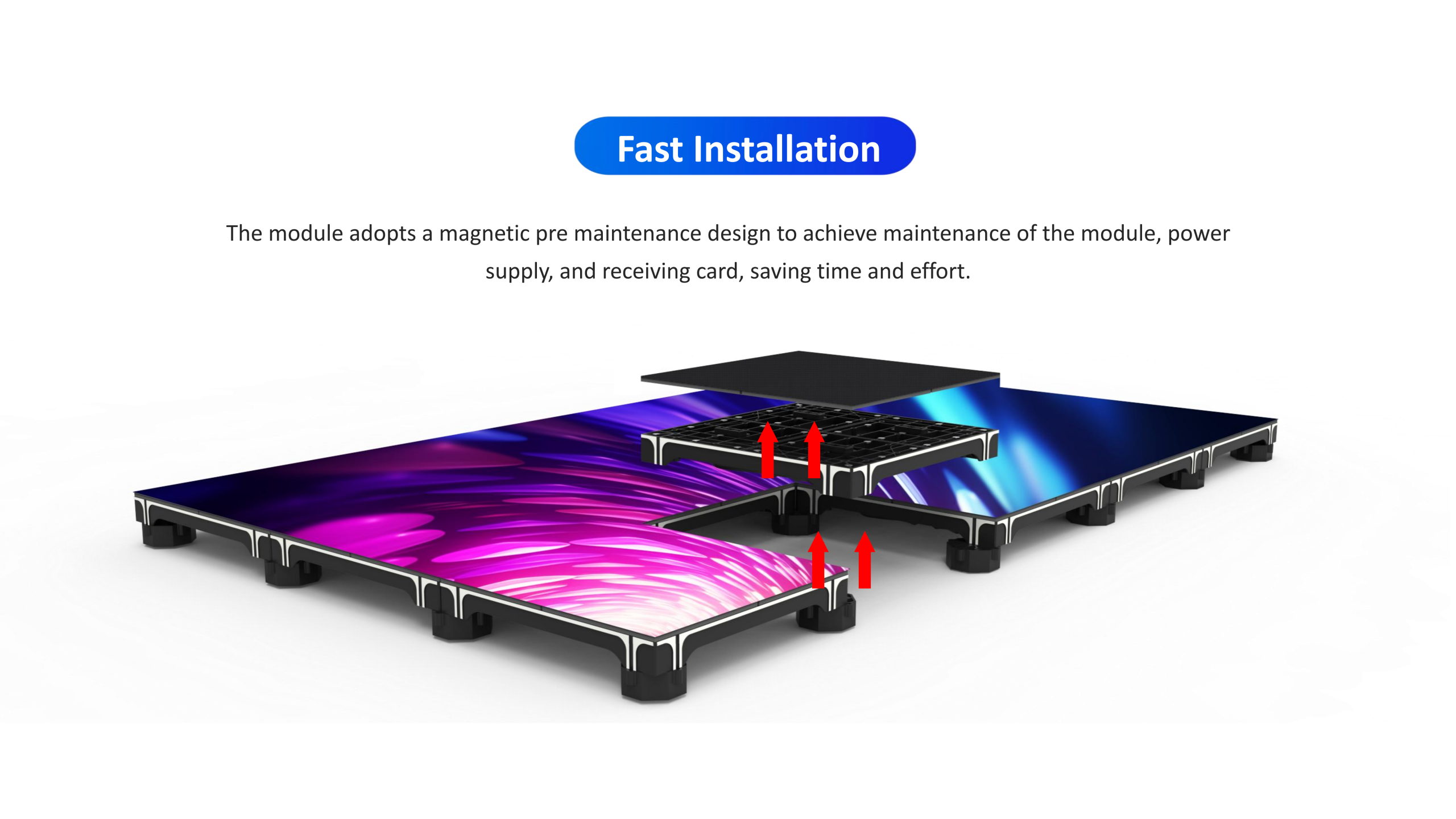 HTT LED Indoor LED Dance Floor Display Screen Manufacturer Factory